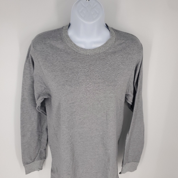 Solaris Womens Long Sleeve Gray Sweatshirt Size Medium - Picture 7 of 7
